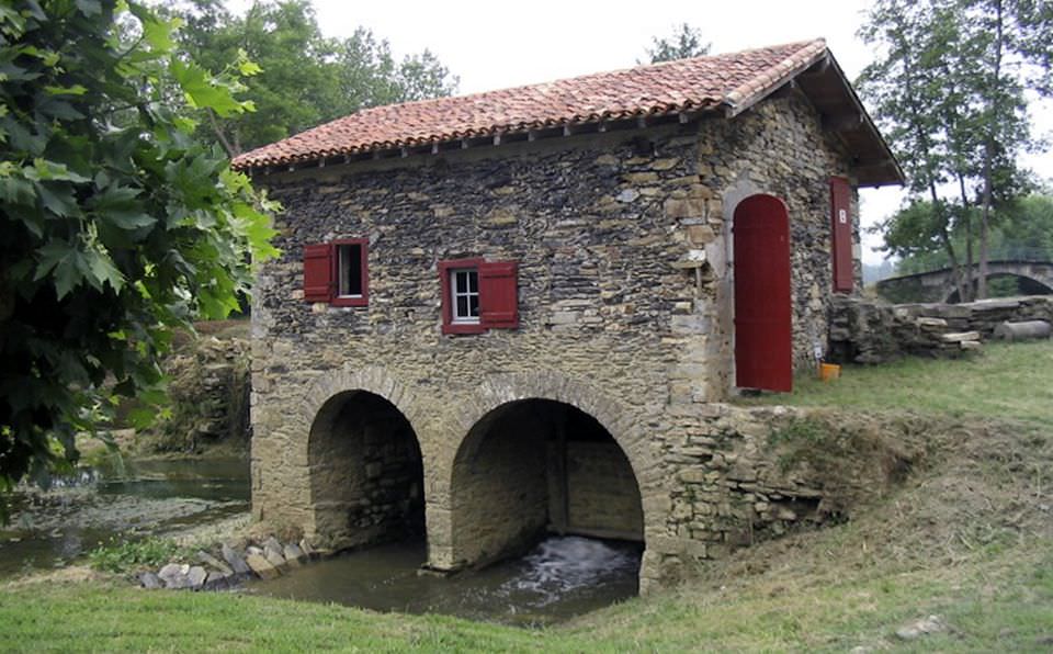 Le moulin d'Amendeuix, Pyrénées-Atlantiques (64)